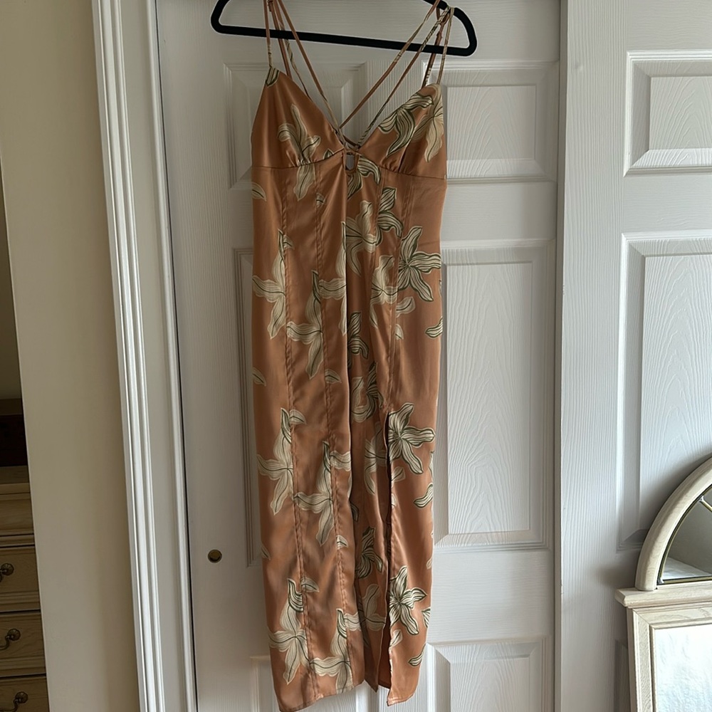 Floral midi dress